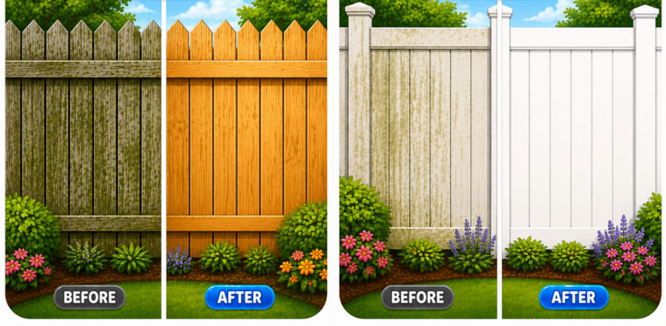 Fence Cleaning*